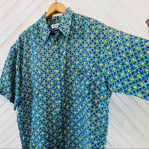 Perry Ellis Portfolio Silk Button Down - Picture 5 of 8